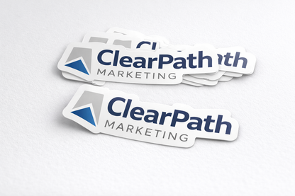 Custom Glossy Cut Stickers(100PC