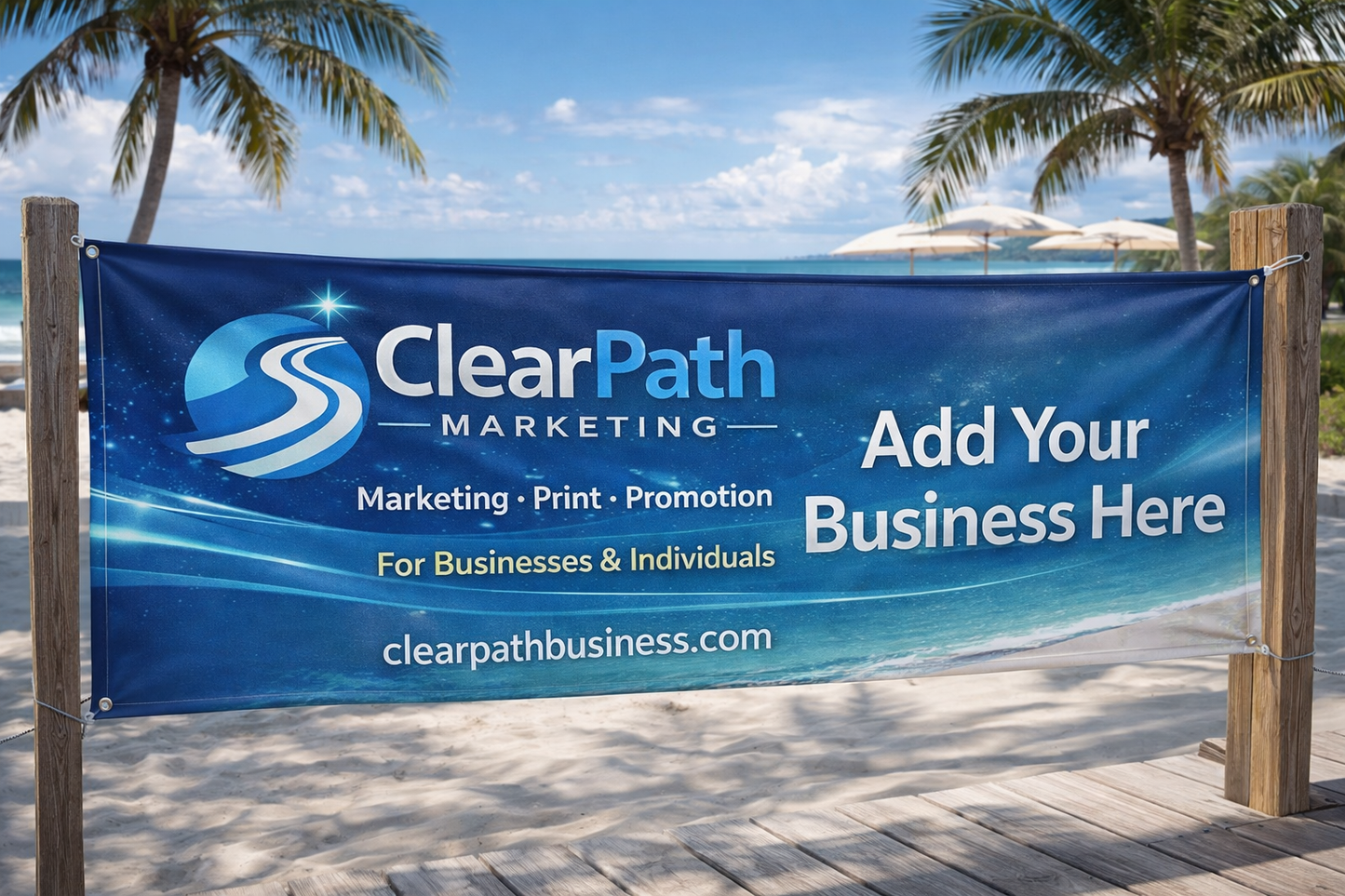 Vinyl Outdoor Banners  (4FT X 6FT )