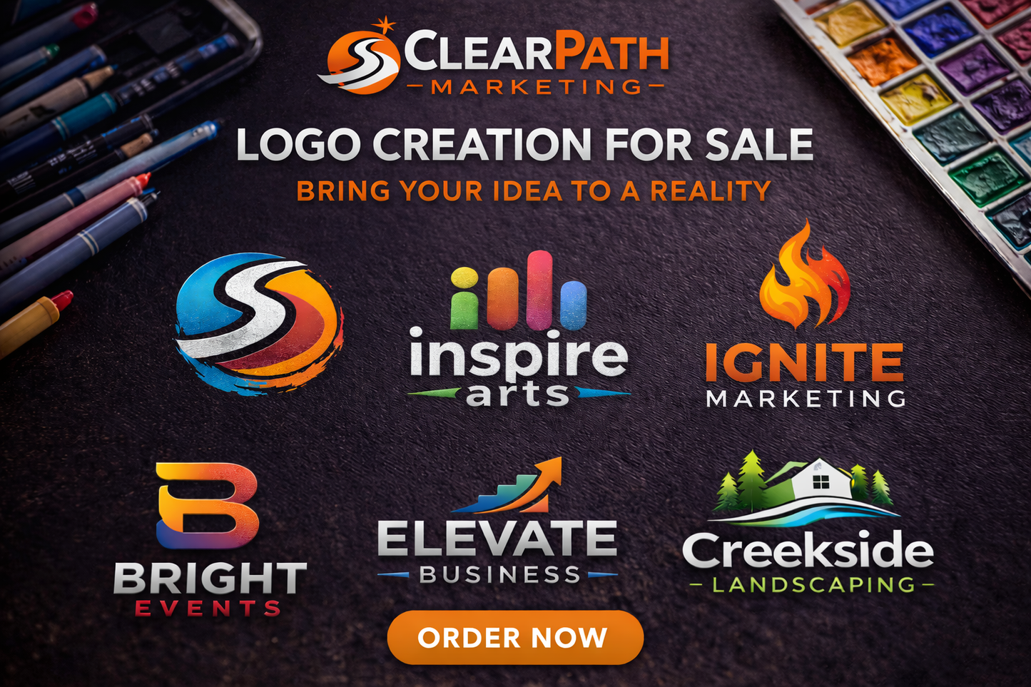LOGO CREATION BY CLEAR PATH MARKETING