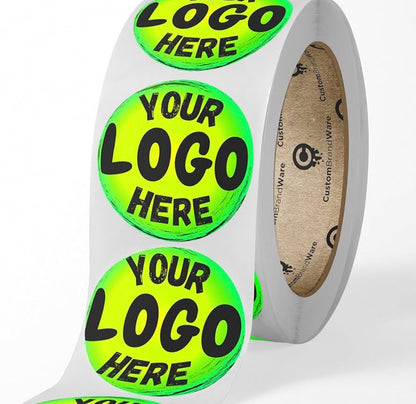 Custom Glossy Cut Stickers(100PC